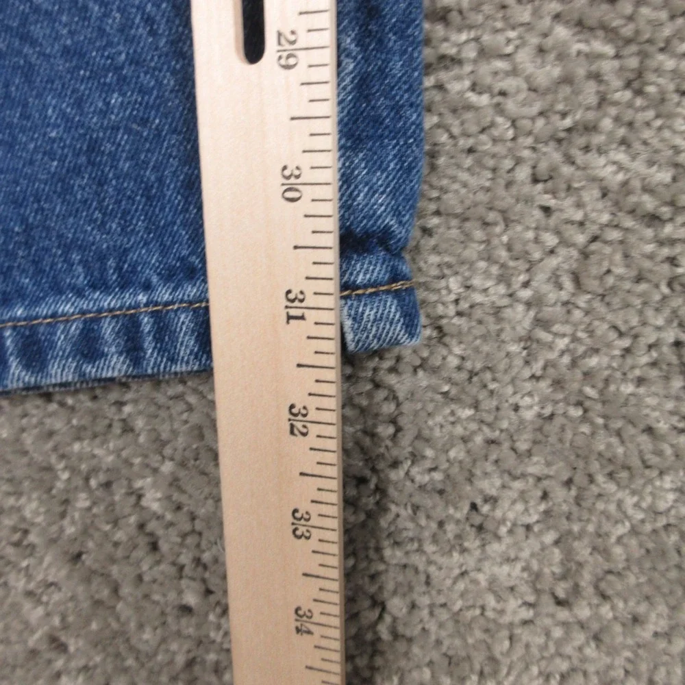 Wrangler Riggs Jeans Mens 38x32 Blue Cotton Paint Carpenter Workwear Denim Pants